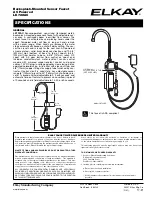 Preview for 1 page of Elkay LK722AC Specifications