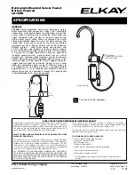 Elkay LK722B Specifications preview