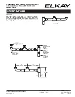 Preview for 1 page of Elkay LK76 Specifications