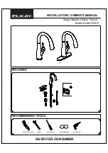 Elkay LKAV7051F Installation & Owner'S Manual предпросмотр
