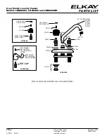 Предварительный просмотр 2 страницы Elkay LKD2490 Specifications