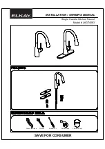 Preview for 1 page of Elkay LKGT4083 Installation & Owner'S Manual