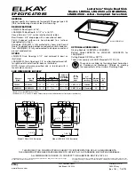 Предварительный просмотр 1 страницы Elkay Lustertone LR2522 Specifications