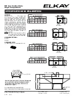 Preview for 2 page of Elkay MN3635 Specifications