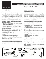 Elkay Signature PLUS HD322425 Installation Instructions Manual предпросмотр