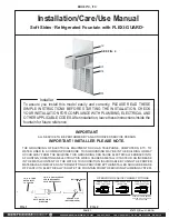 Предварительный просмотр 1 страницы Elkay Soft Sides ERO8C Series Installation, Care & Use Manual