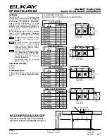 Elkay Sturdibilt SS8230 Specifications preview