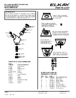 Предварительный просмотр 2 страницы Elkay SwirlFlo DRKR14C Specifications