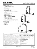 Предварительный просмотр 1 страницы Elkay Vivo LKS6465 Specification Sheet