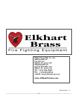 Preview for 24 page of ELKHART BRASS Scorpion RF 8294-07 Installation, Operating,  & Maintenance Instructions