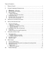 Preview for 3 page of ELKHART BRASS Sidewinder RF 8494 Installation, Operating,  & Maintenance Instructions