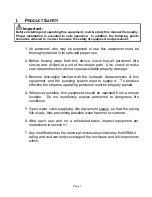 Preview for 4 page of ELKHART BRASS Sidewinder RF 8494 Installation, Operating,  & Maintenance Instructions