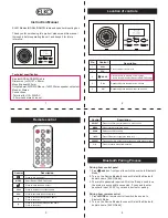 Elko Bluetooth/DAB+/DAB/FM radio Instruction Manual предпросмотр