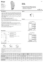 Preview for 1 page of Elko CRM-42 Manual