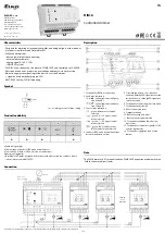 Preview for 3 page of Elko DIM-6 Manual