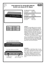 Предварительный просмотр 3 страницы Elko el 1030 User Instruction