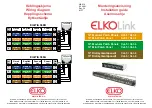 Elko ELKOLink Installation Manual предпросмотр