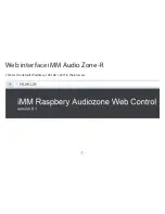 Предварительный просмотр 7 страницы Elko iMM Audio Zone-R Quick Manual