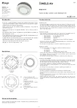 Предварительный просмотр 1 страницы Elko iNELS Air AirQS-101 Instruction Manual