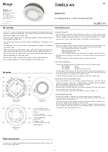 Предварительный просмотр 5 страницы Elko iNELS Air AirQS-101 Instruction Manual