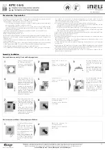 Предварительный просмотр 1 страницы Elko iNels RFTC-10/G Manual