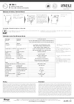 Предварительный просмотр 3 страницы Elko iNELS RFTM-1 Manual