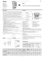 Elko SHT-7 Manual preview