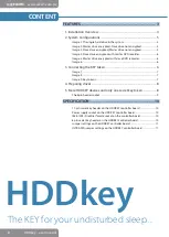 Предварительный просмотр 2 страницы elkom HDDkey User Manual