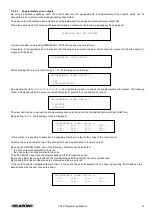 Предварительный просмотр 15 страницы Elkron C420 Programming Manual