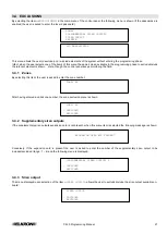 Preview for 21 page of Elkron C420 Programming Manual