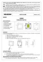 Preview for 2 page of Elkron CMD600 Quick Manual