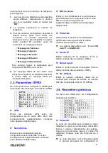 Preview for 47 page of Elkron CR200 GPRS User, Installation, Programming Manual