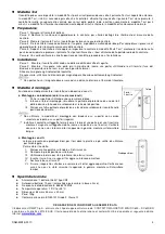 Предварительный просмотр 3 страницы Elkron DC600 Installation, Programming And Functions Manual