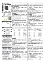 Предварительный просмотр 1 страницы Elkron DK510M-P Manual