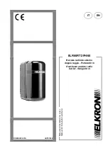 Preview for 1 page of Elkron ELR60RT Manual For Installation And Use