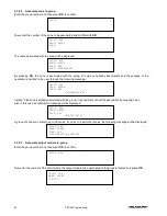 Предварительный просмотр 62 страницы Elkron FAP54 Programming Manual