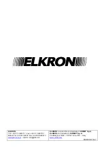 Preview for 60 page of Elkron FKP500 Installation Manual