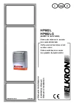 Elkron HP602L Installation Manual preview