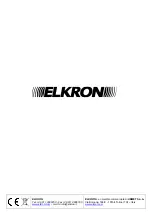 Preview for 24 page of Elkron HP602L Installation Manual