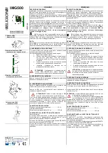 Elkron IMG 500 Quick Start Manual preview