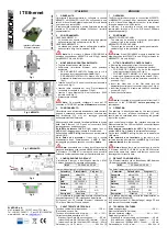 Elkron IT Ethernet Manual предпросмотр