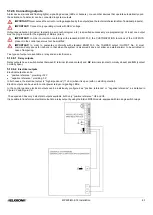 Preview for 83 page of Elkron MP500/16 Installation Manual