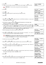 Предварительный просмотр 38 страницы Elkron MP500/16 Programming Manual