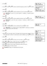 Предварительный просмотр 45 страницы Elkron MP500/16 Programming Manual