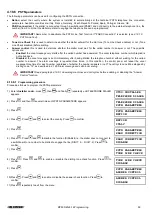 Предварительный просмотр 59 страницы Elkron MP500/16 Programming Manual