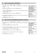 Предварительный просмотр 117 страницы Elkron MP500/16 Programming Manual