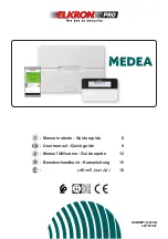 Elkron PRO MEDEA KP710D User Manual предпросмотр