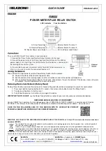 Предварительный просмотр 2 страницы Elkron RM600 Quick Manual