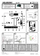 Предварительный просмотр 1 страницы Elkron SA3000 Complete Manual