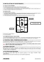 Предварительный просмотр 42 страницы Elkron wl31 Nstallation And Programmation Manual